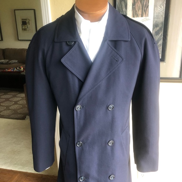 Newport Harbor Career Apparel Other - Newport  Apparel Blue Overcoat - Read Dimensions